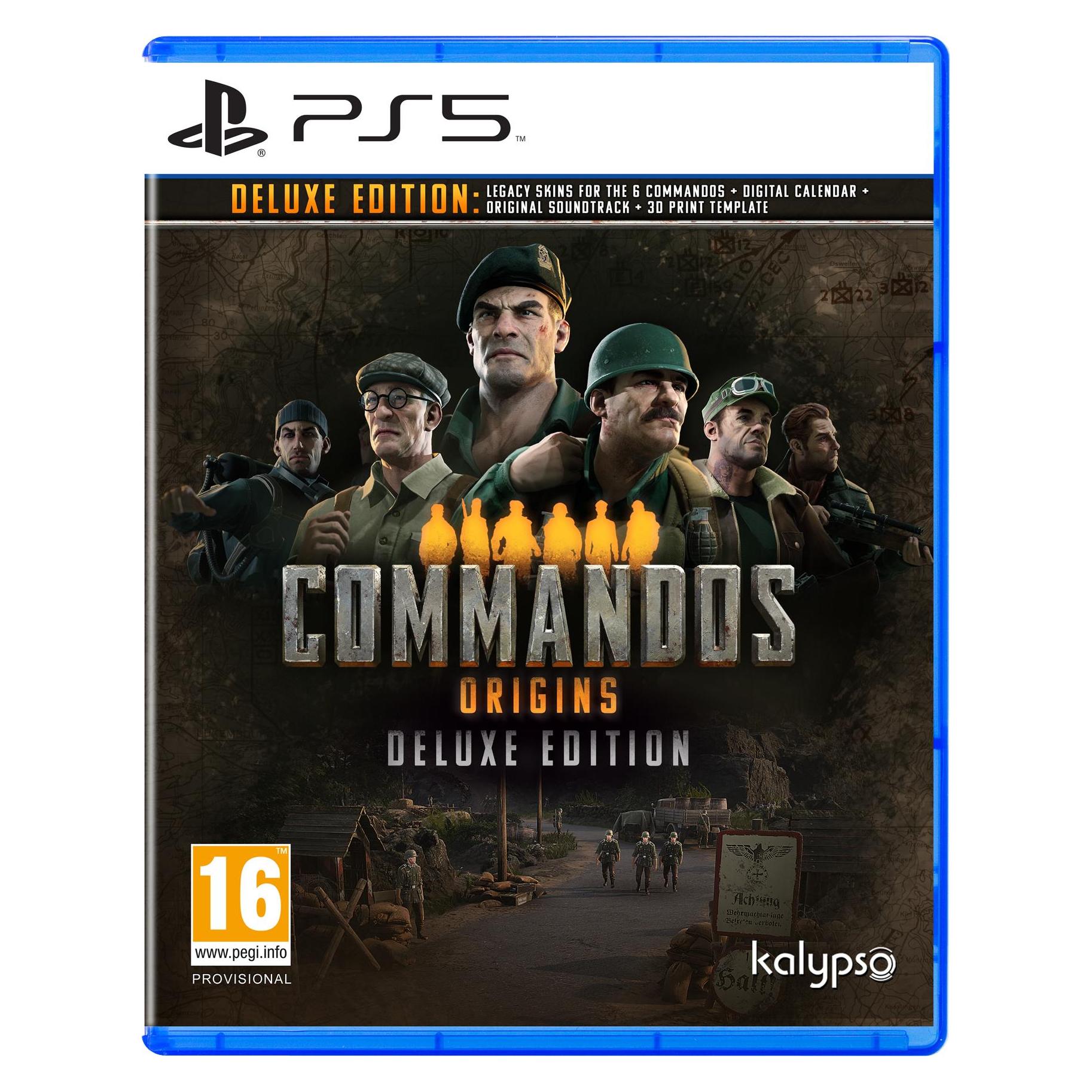 Kalypso Media Commandos: Origins - Deluxe Edition (PS5, Multilingual) (102186)
