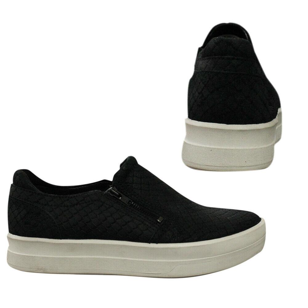 Timberland Mayliss Slip auf Reißverschluss Nubuck Womens Blood Black Trainer A1GSH Z55A