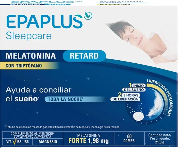 EPAPLUS Sleepcare Forte+Retard Complemento Alimenticio 60 ud