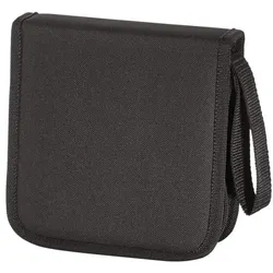 Hama CD/DVD-Tasche für 34 Stück schwarz, 16.5x4.5x16.5 cm