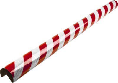 Knuffi® Eckschutzprofile Typ A+, 1-m-Stück, rot/weiß reflective