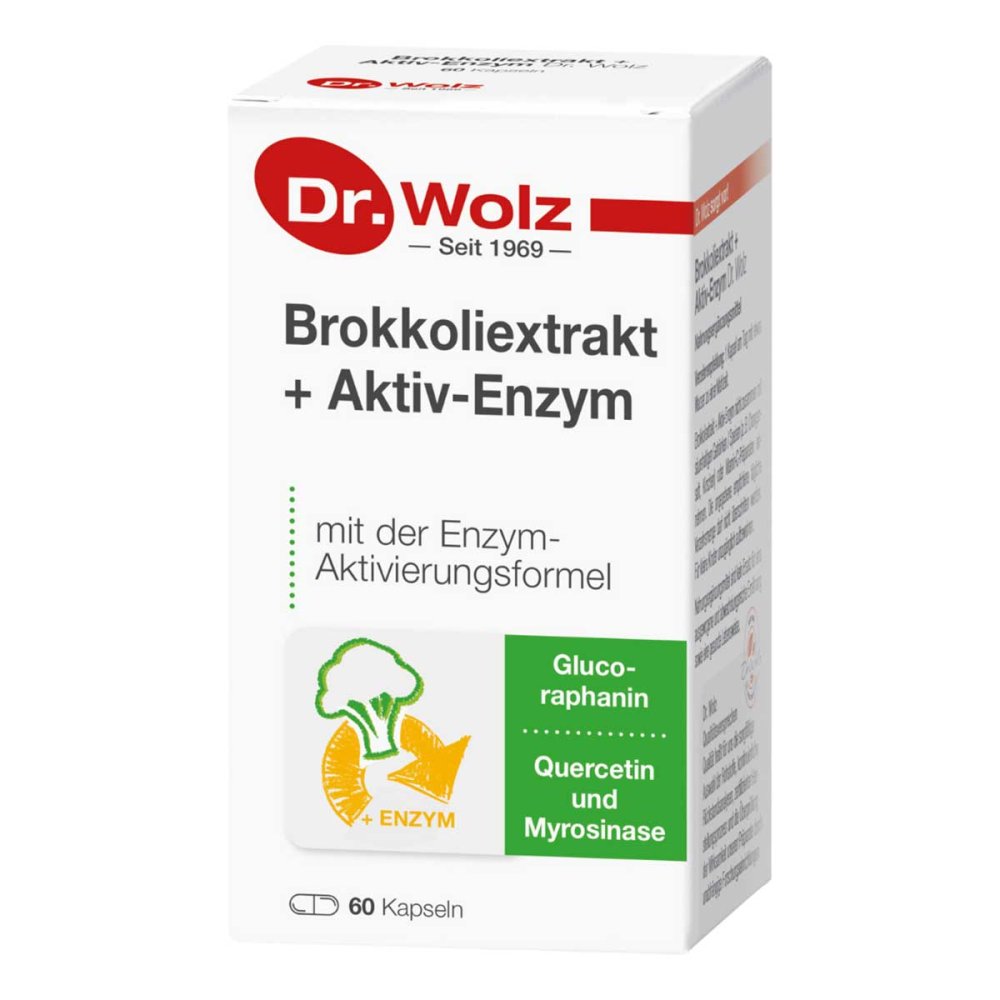 Dr. Wolz Zell GmbH Brokkoli Extrakt+Aktiv-Enzym Doktor wolz Msr.kaps. 15238842