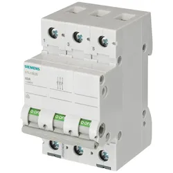 Siemens 5TL1363-0 Ein-Aus-Schalter 63A 3-polig 5TL13630
