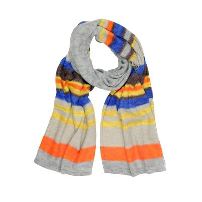 Strickschal "Paul", Damen, bunt (multi), Polyacryl, COLLEZIONE ALESSANDRO, gestreift, Basic, Modetücher, mit stylischen Farben, Made in Italy