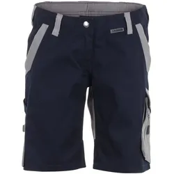 Planam, Arbeitshose, Damen Shorts schwarzblau/zink XXL XXXL (3XL)