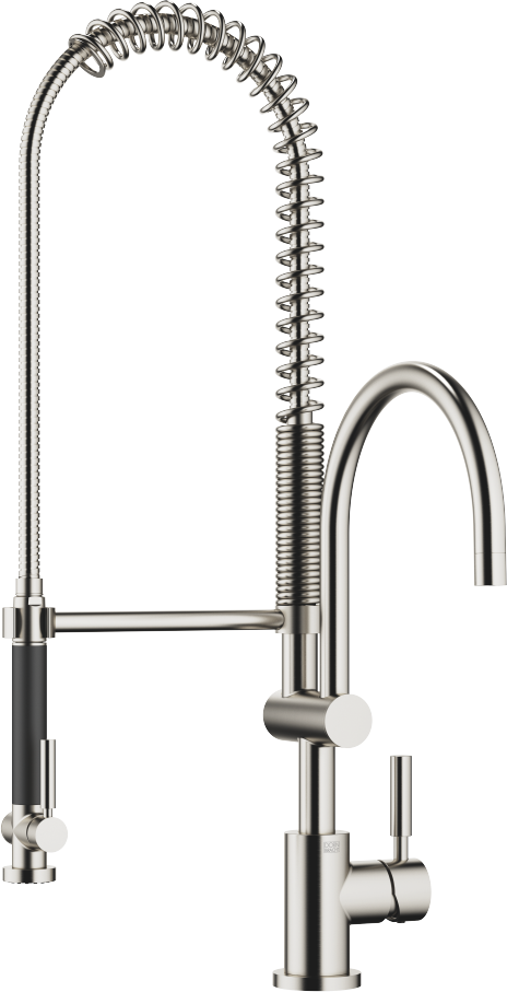 Dornbracht Tara Classic mitigeur d'évier 33880888-06 levier à droite, saillie 200 mm, platine mat