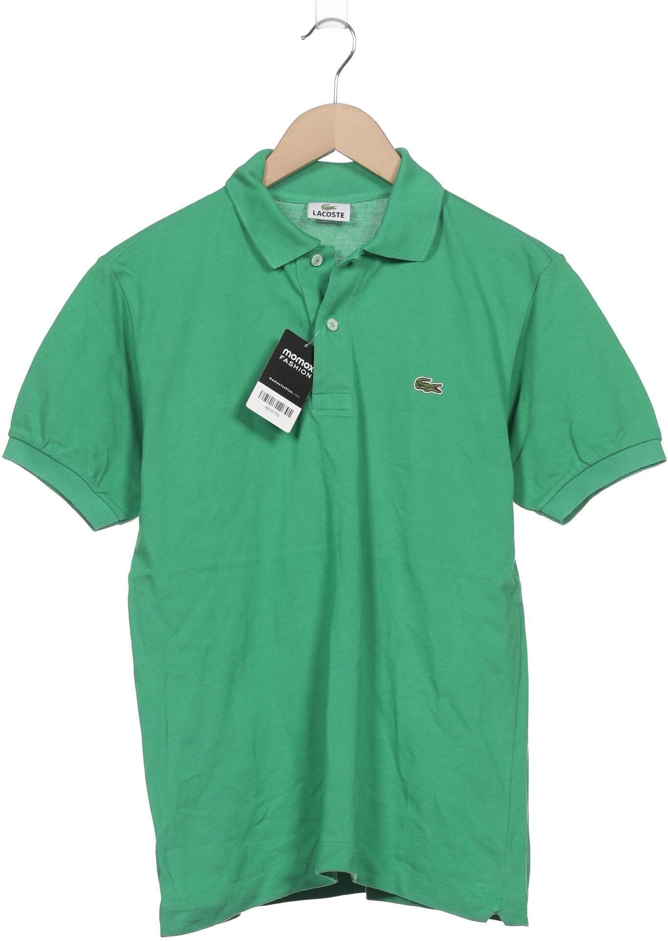 Lacoste Herren Poloshirt, Grün, Gr. M (Lacoste 3), Baumwolle - Second Hand