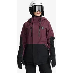 AccXel 2L Ski Jacket Damen Mauve Wine/Black, Größe:L - Skijacken - Lila