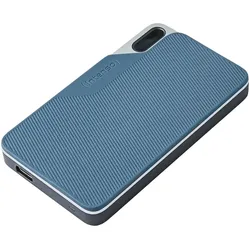 Intenso Lesen/Schreiben bis zu 500 MB/s/250GB USB Typ-C 3.2 Gen 1 (3.1 Gen 1) Blau, Grau