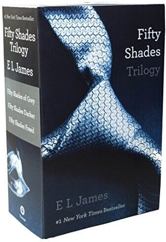 The Fifty Shades Trilogy By E L James 3 Books Collection Set - Fiction - Paperback Arrow Books