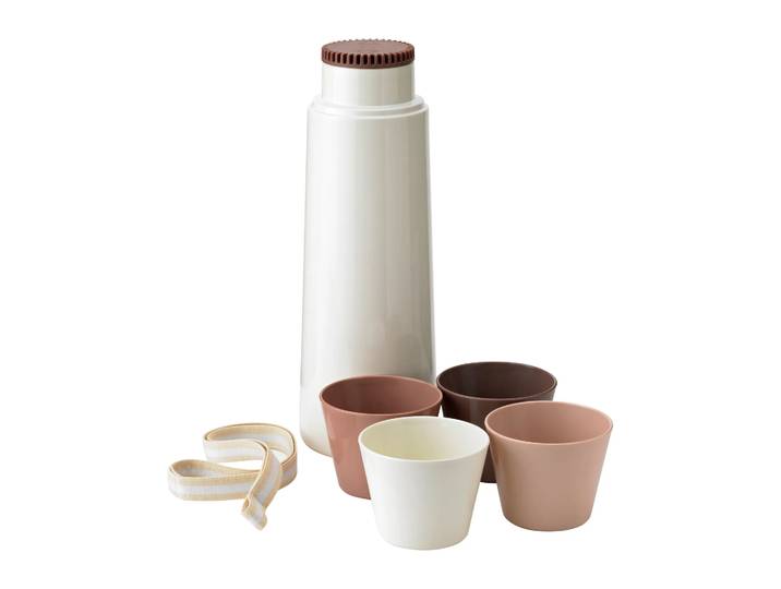 RIG-TIG Bouteille isotherme avec 4 tasses PICNIC Blossom