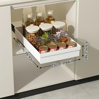 Uplift Essentials No Drill Magic Tray Slide Out Organizer 9.84 In)