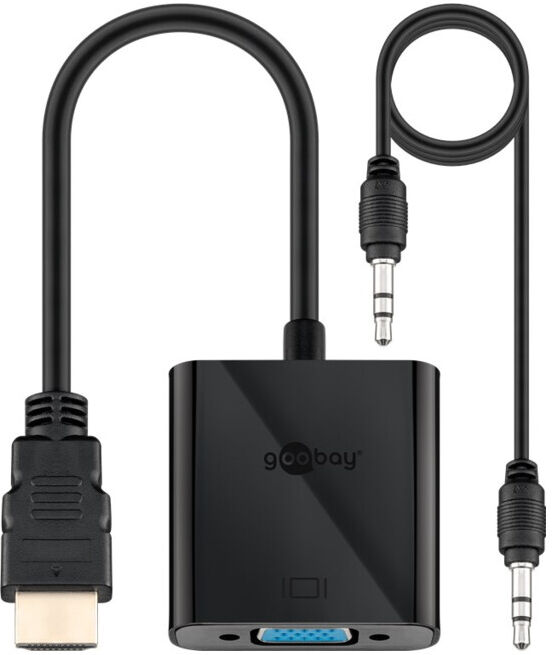 goobay Adaptateur HDMI/VGA St (Type A) / VGA Femelle 68793 (68793)