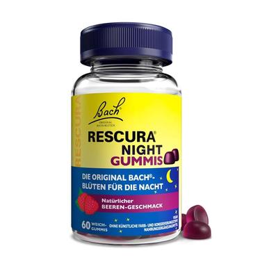 Bachblüten Original Rescura Night Gummis Beere 60 St Kaudragees