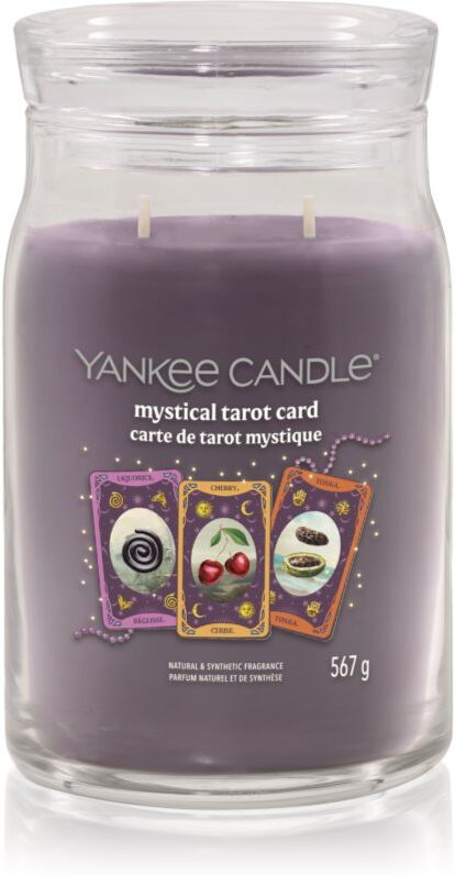 Yankee Candle Halloween Mystical Tarot Card scented candle Signature 567 g