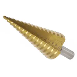 BGS 1619 Stufenbohrer mit Titanüberzug Ø4 - 32mm 2mm steigend