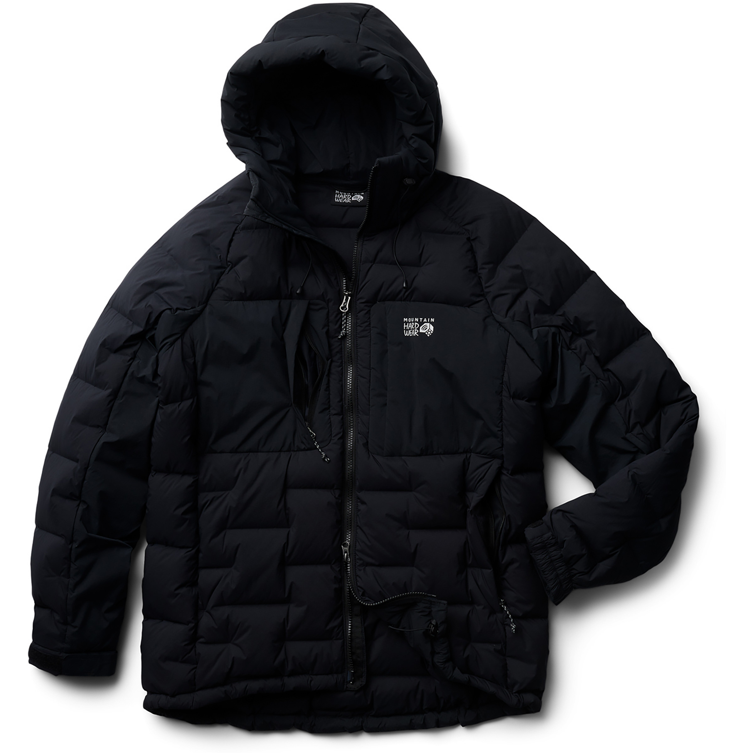 Mountain Hardwear Stretchdown Parka Herren Winterjacke schwarz Größe M Trekking Elastisch Daune