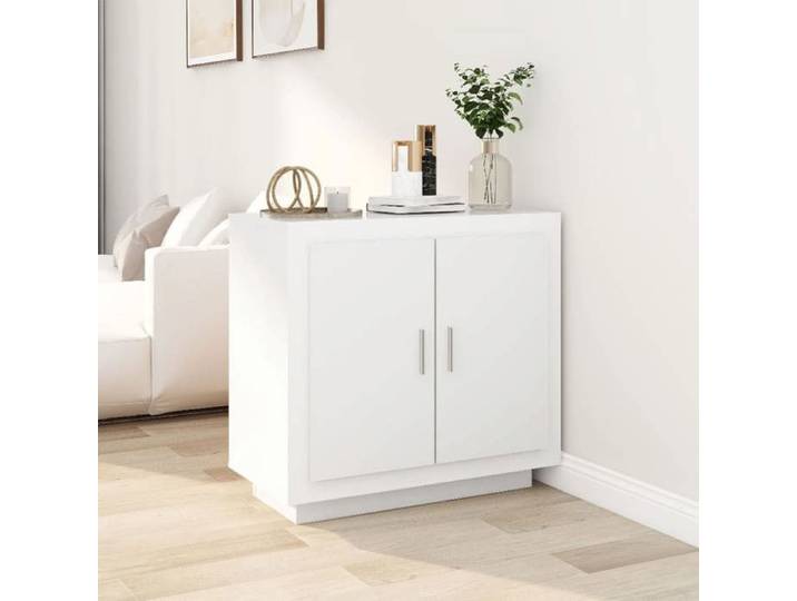 Prix bas - Enfilade Buffet de Cuisine Buffet Blanc 80x40x75 cm-Bois d'ingénierie （969212360229)