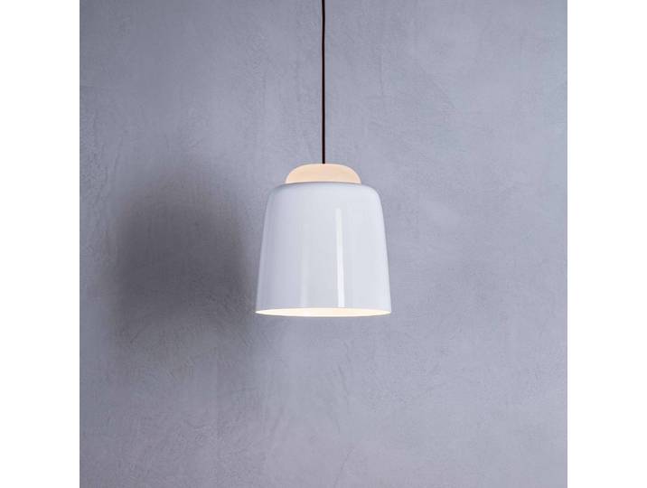 Prandina Hängelampe Teodora S3, dimmbar, weiß / opal, für Wohn- / Esszimmer, Metall, Modern, Pendelleuchte