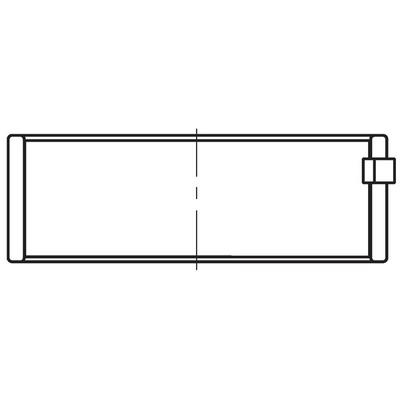 MAHLE Kurbelwellenlager 001hl22057025