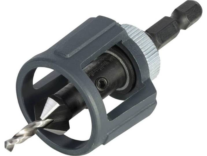 wolfcraft - Voorboor met verzinkboor en dieptestop - 4392000