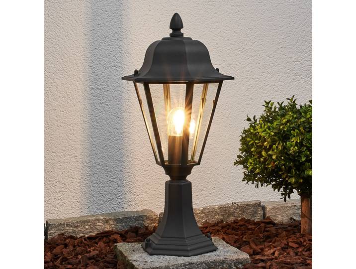Lampe de jardin Edana Graphite - Lindby - Terrasse - Moderne - Métal - À ampoule unique