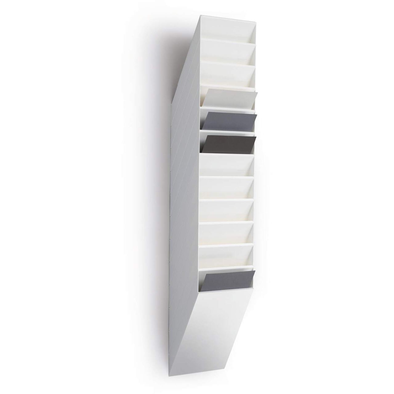 DURABLE Wandprospekthalter FLEXIBOXX weiß DIN A4