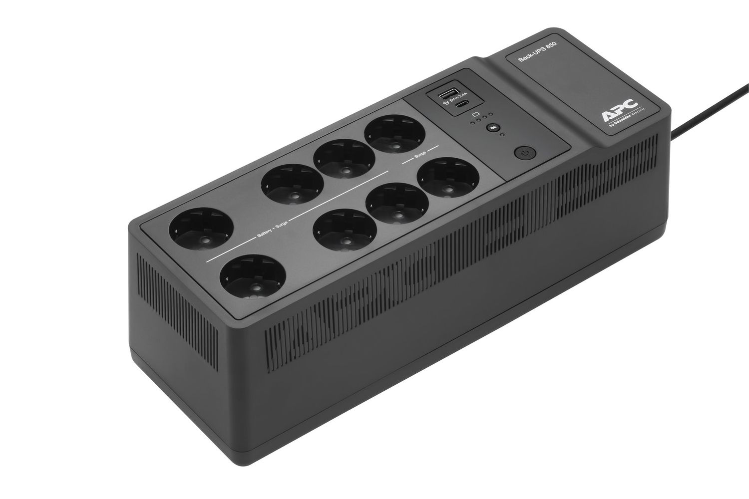 APC Back UPS BE850G2-GR, 850VA, 8x Schuko, Überspannungsschutz