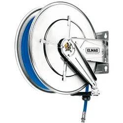 ELMAG INDUSTRIE Schlauchaufroller Edelstahl 533 für Druckluft und Heißwasser - 43030