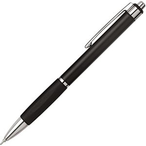 UNOMAX Kugelschreiber Quartz Classic, Gehäuse schwarz, Schreibfarbe schwarz