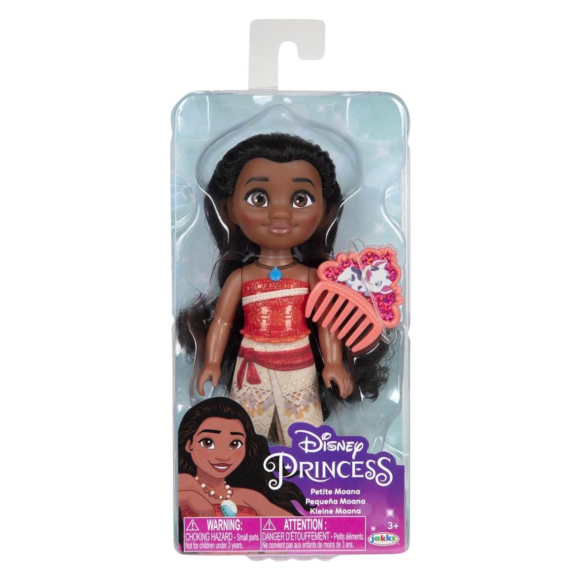Jakks Pacific Disney Princess 6 Inch Petite Doll with Comb Vaiana (220664-EU)
