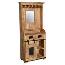 G+K Weinschrank Ruston Holz Braun