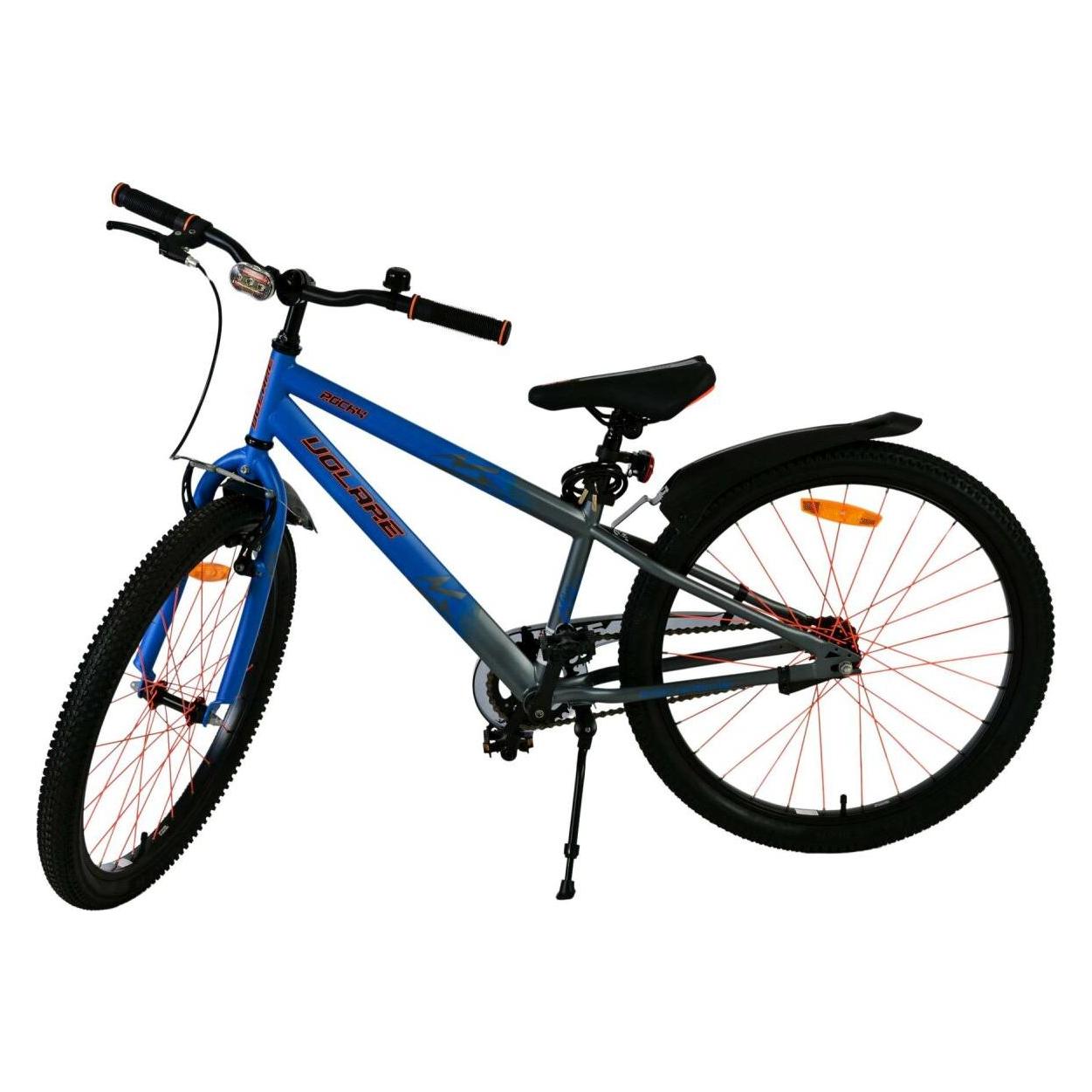 Volare Rocky Kinderfiets - Jongens - 24 inch - Blauw (42412) (24") (42412)