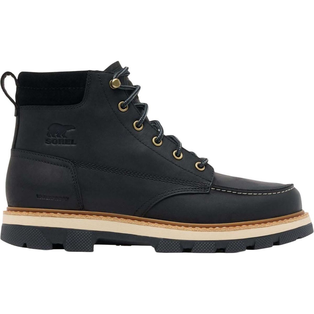 Sorel LARK-47 MOC TOE WP black bleached ceramic (010) 47 218991-2189911-010-47