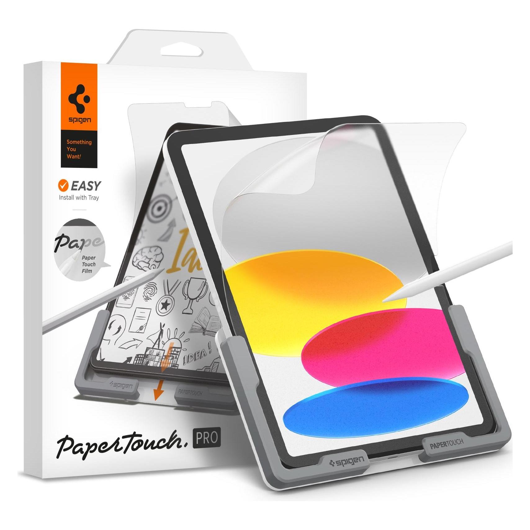 Spigen Paper Touch Pro iPad 10.9" 2022 folia matowa AFL05537 (1 Stk., Apple iPad 2022 (10. Gen)) (22680-0)