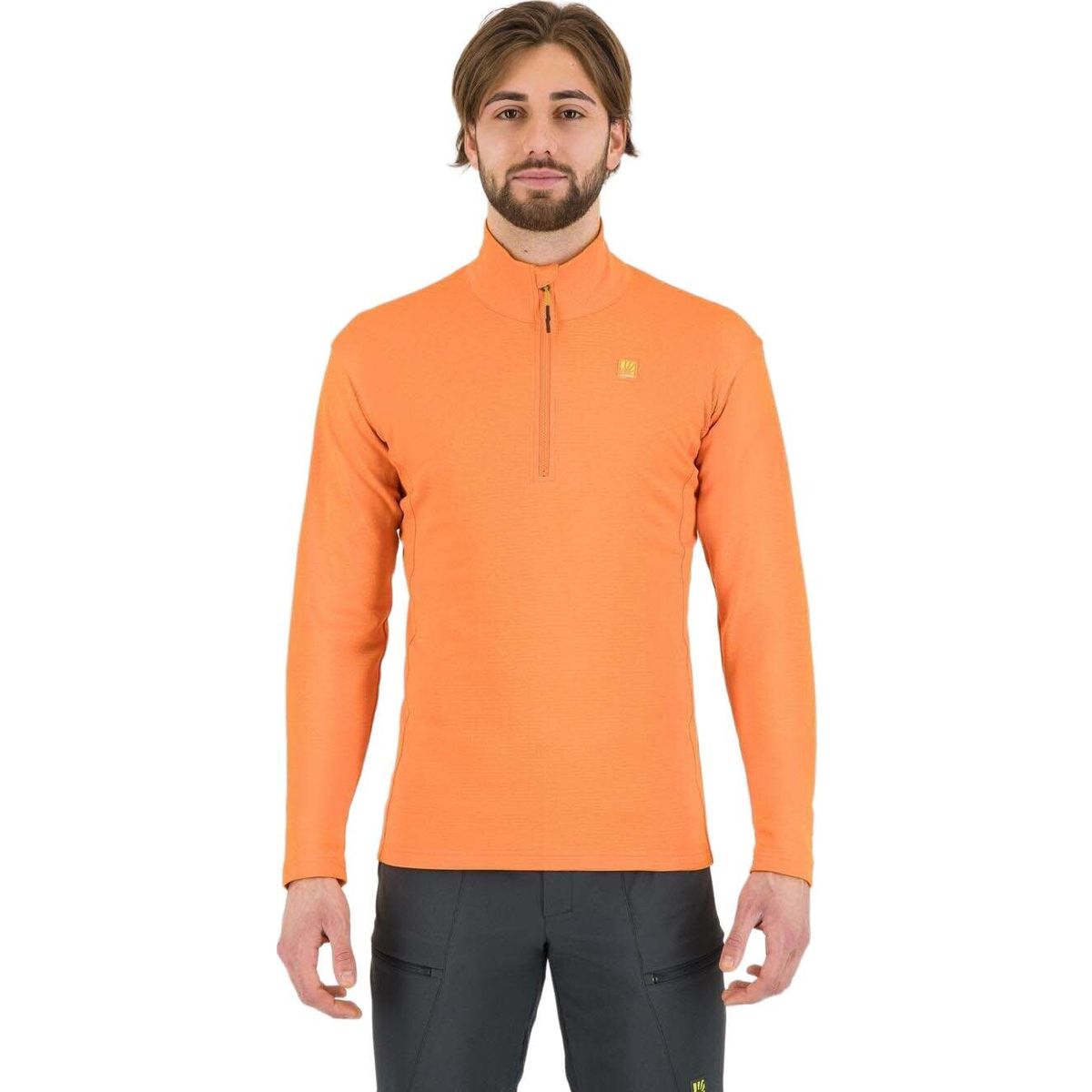Karpos Pizzocco Half Zip vibr.orange (023) L 2500709-023-L
