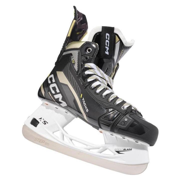 CCM Tacks AS-V SR Hockey-Schlittschuhe (SR 9,5 - 45, KONISCH) (45) (49641215)