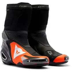 Dainese Axial 2 S25, Stiefel - Schwarz/Neon-Rot/Weiß - 42 EU