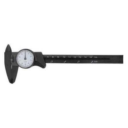 RS PRO Rundskala-Messschieber Analog,, metrisch & zöllig 150mm / 0,4 mm (15 cm) (8412537)