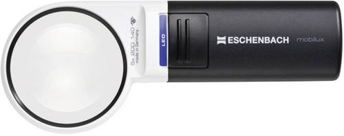 Eschenbach 15115 Handlupe mit LED-Beleuchtung Vergrößerungsfaktor: 5 x Linsengröße: (Ø) 58mm