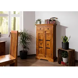 Schrank Akazie 72x38x132 honig  lackiert OXFORD #0525