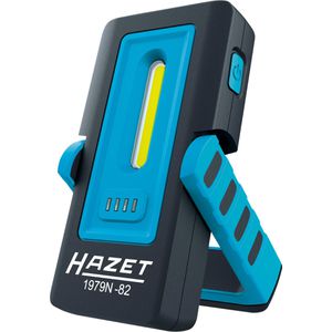 Hazet Arbeitsleuchte Pocket Light 1979N-82, LED, 300 & 100 Lumen, IP65 Strahlwasserschutz, Haken, Magnet & Akku