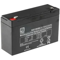 RS PRO Bleiakku (10000 mAh, 6 V)