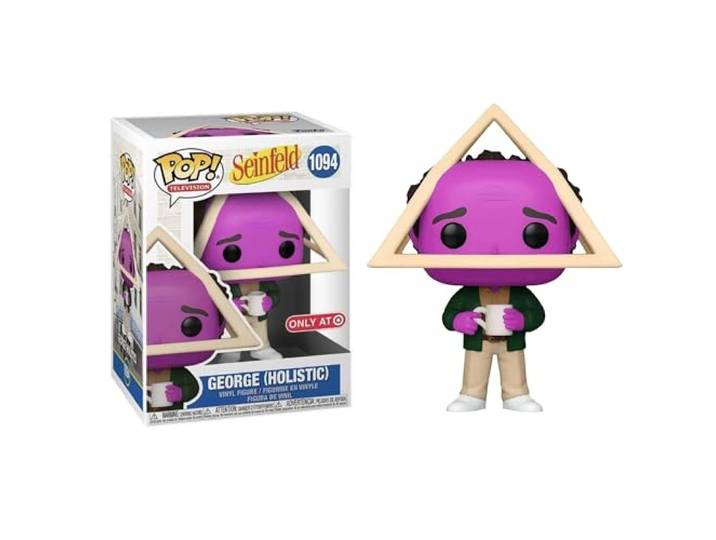 Funko POP! TV: Seinfeld - Holistic George with Purple Face (Exclusief arget)