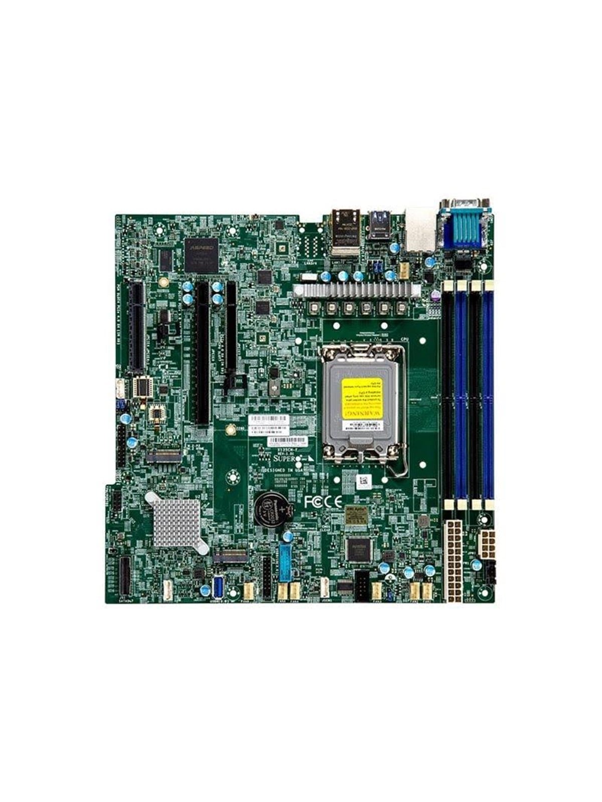 Supermicro X13SCH-F Mainboard - Intel C226 - Intel LGA1700 - DDR5 RAM - ATX/MicroATX
