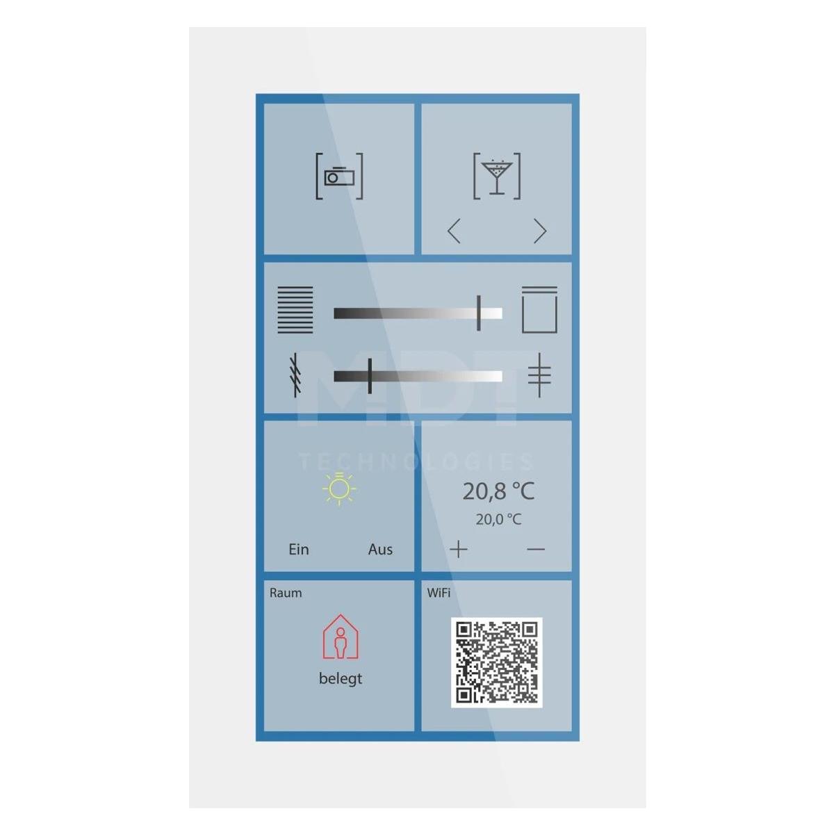 MDT Glass Touch Smart Plus (BE-GTSP6TW.01S)
