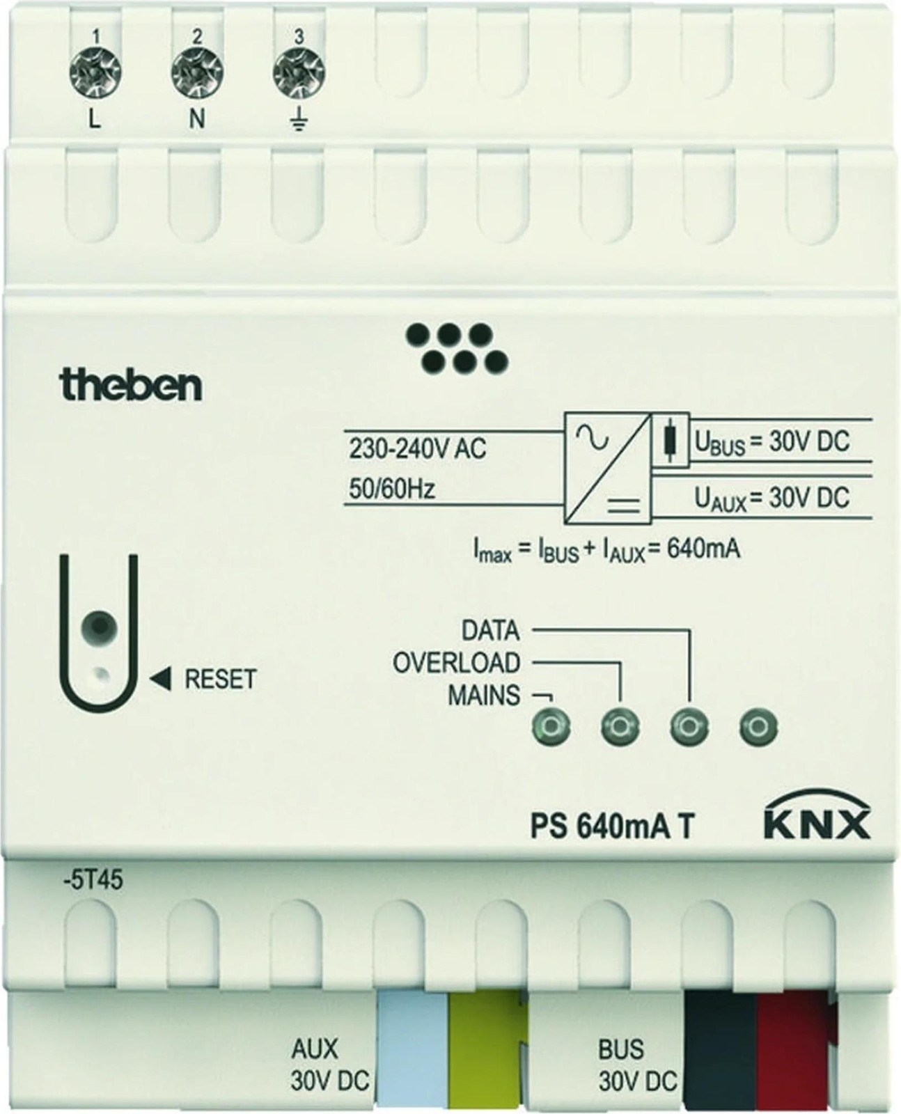 Theben KNX voeding REG 640mA, 1 stuk