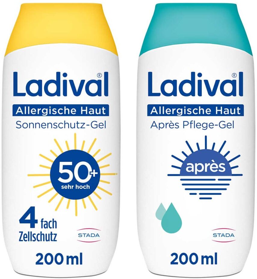 Ladival allergische Haut Gel LSF 50 und Apres Gel