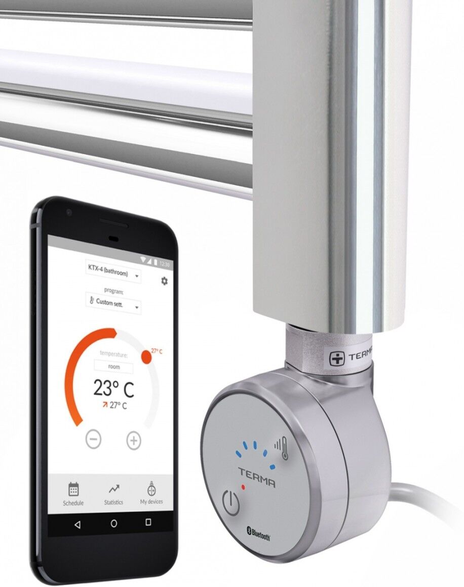 Terma Heizpatrone MOA_Blue, Fernsteuerung per App möglich, für reinen Elektrobetrieb WEMOB12
