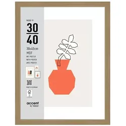 Nielsen, Bilderrahmen, Bilderrahmen 3230204 Wood 19 Natur 30x40 cm (30 x 40 cm)